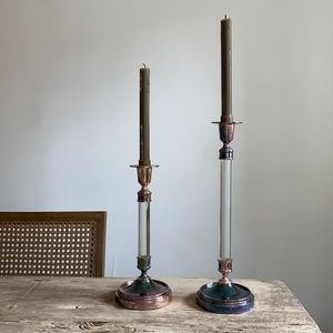 Restoration Hardware candle sticks